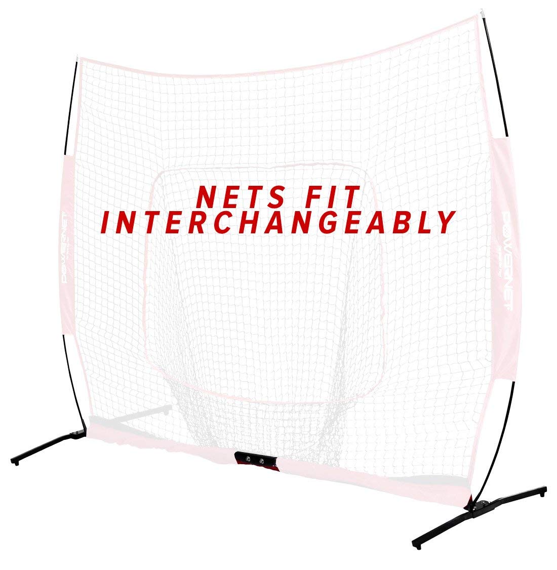 8x8 PRO Hitting Net and Barrier Screen Combo Sports PowerNet