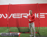 Pro 8x8 FT Baseball Softball One Piece Portable Training Net