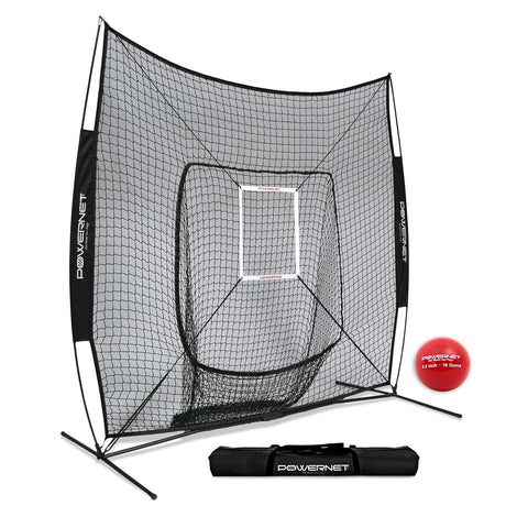 7x7 FT Practice Net Pitching Kit