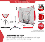 7x7 FT Ultimate Training Net Kit