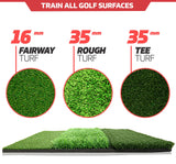 Golf Hitting Mat | Artificial Tri-Turf Grass