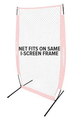 Infielder Throwing and Catching Net | Fill-in Dummy Fielder Sports PowerNet