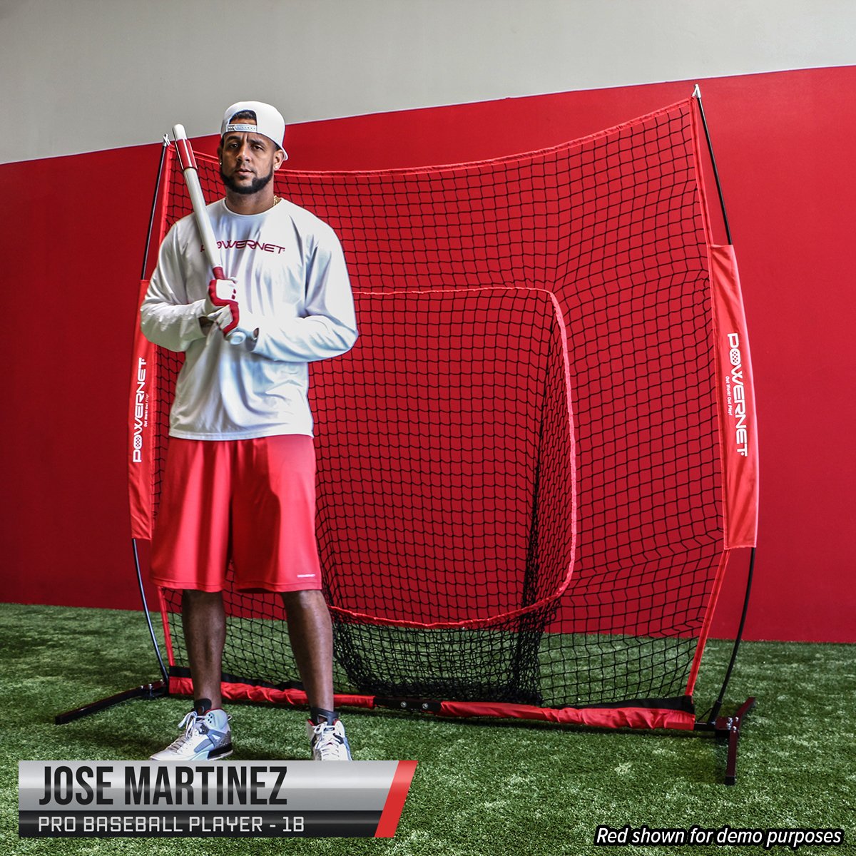 Pro 7x7 FT Baseball Softball One Piece Portable Training Net