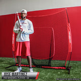 Pro 7x7 FT Baseball Softball One Piece Portable Training Net