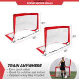 Soccer Popup Portable Goal | 4x3 FT Rectangle