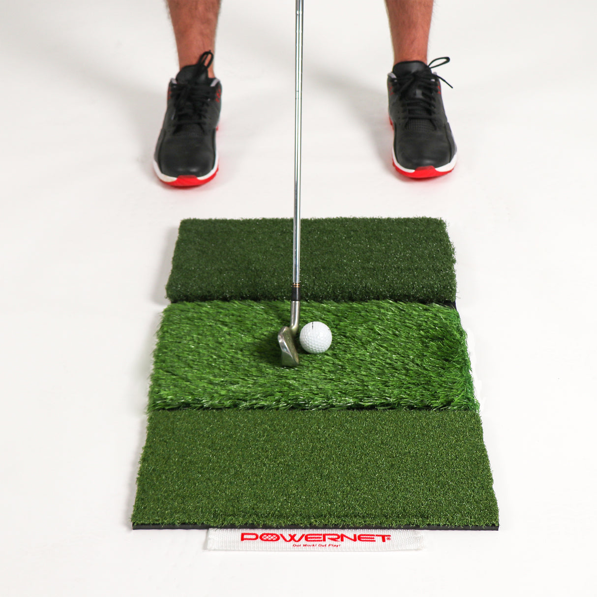 Golf Hitting Mat | Artificial Tri-Turf Grass