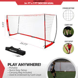 Portable 14x7 FT Soccer Goal