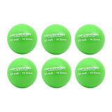 3.2" Weighted Training Balls | 12-20 oz sports PowerNet 14 Oz - Green