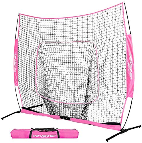 Pro 7x7 FT Baseball Softball One Piece Portable Training Net