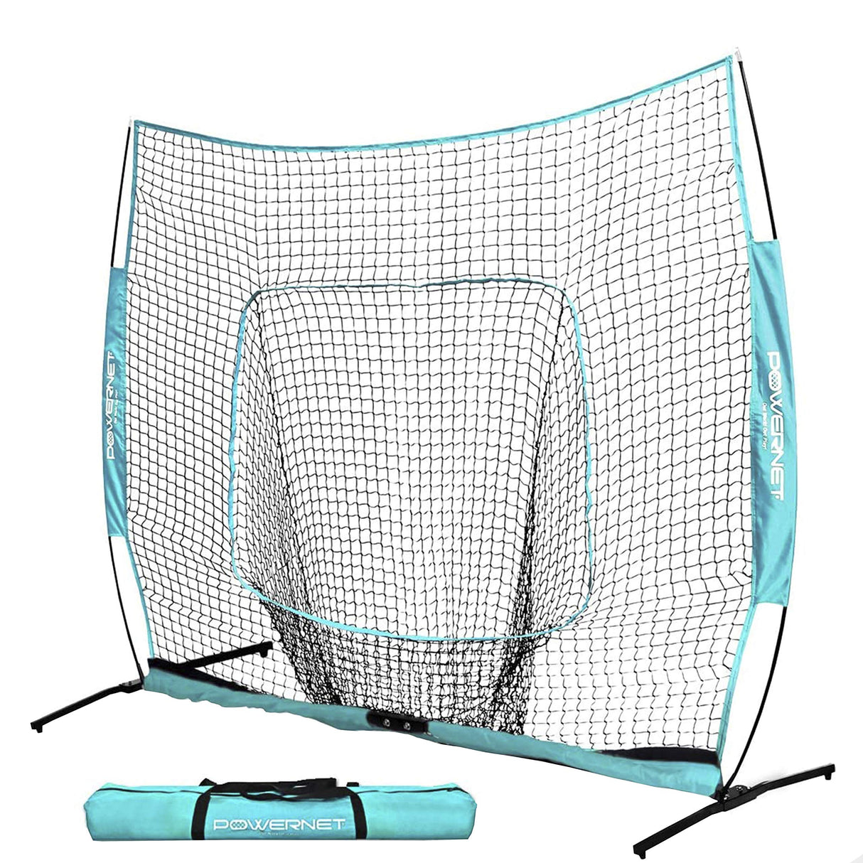 Pro 8x8 FT Baseball Softball One Piece Portable Training Net